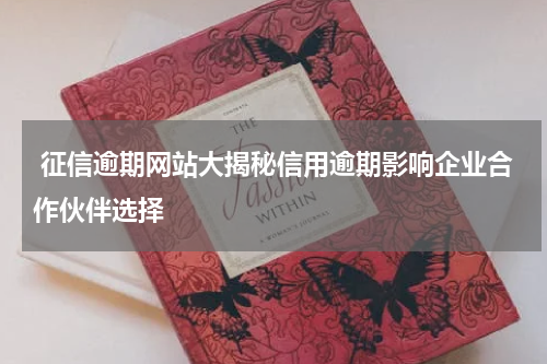  征信逾期网站大揭秘信用逾期影响企业合作伙伴选择