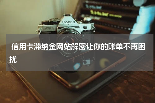  信用卡滞纳金网站解密让你的账单不再困扰