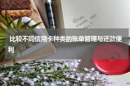  比较不同信用卡种类的账单管理与还款便利