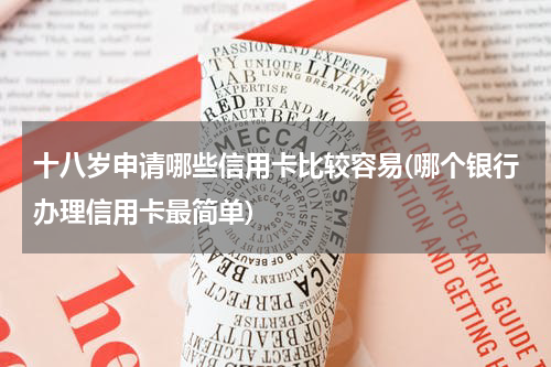 十八岁申请哪些信用卡比较容易(哪个银行办理信用卡最简单)