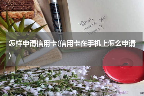怎样申请信用卡(信用卡在手机上怎么申请)