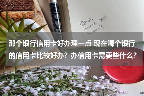 那个银行信用卡好办理一点 现在哪个银行的信用卡比较好办?办信用卡需要些什么?