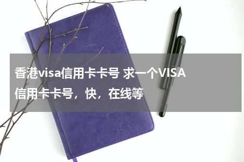 香港visa信用卡卡号 求一个VISA信用卡卡号，快，在线等