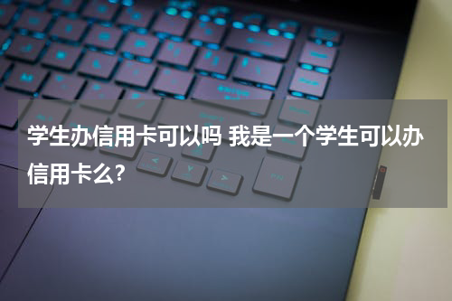 学生办信用卡可以吗 我是一个学生可以办信用卡么？