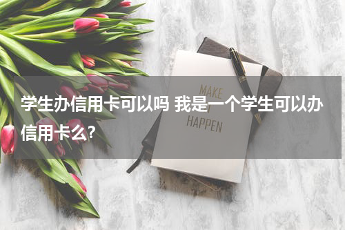 学生办信用卡可以吗 我是一个学生可以办信用卡么？