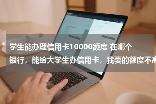 学生能办理信用卡10000额度 在哪个银行，能给大学生办信用卡，我要的额度不高，几万就可以了！我是在校学生，没有稳定的收入来源，请