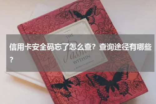 信用卡安全码忘了怎么查？查询途径有哪些？